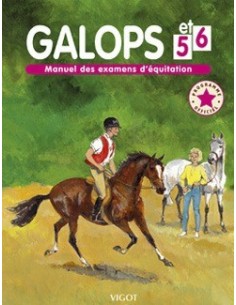 Livre d'équitation Galops 1 et 2 édition Vigot + questions/réponses VIGOT