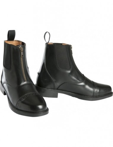 Boots EQUITHEME “Zip Cuir”
